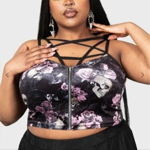 "Lost in Sin" Zip Top from Killstar